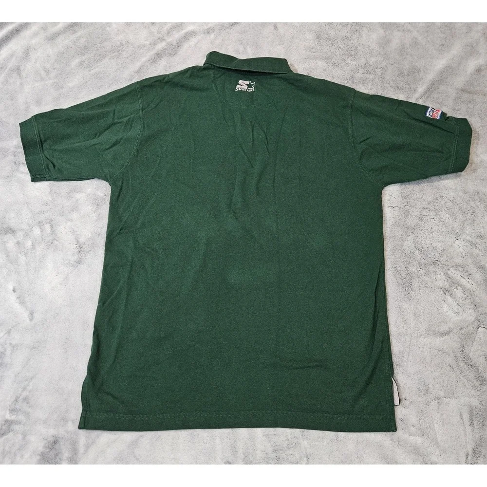Vtg Green Bay Packers Starter Pro Line Men's Polo Shirt Size Med - Picture 10 of 10